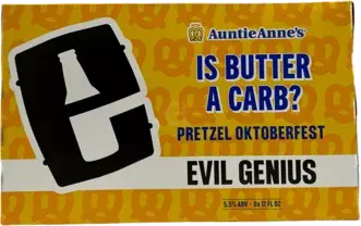 Evil Genius Is Butter A Carb Oktoberfest 12oz Cans