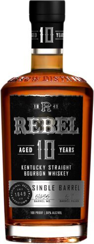 Rebel 10yr Single Barrel Bourbon