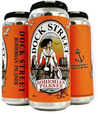 Dock Street Bohemian Pilsner 16oz Cans