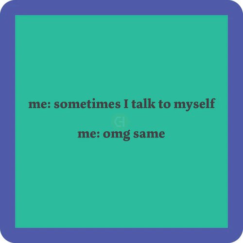 DOM Coaster talk to self