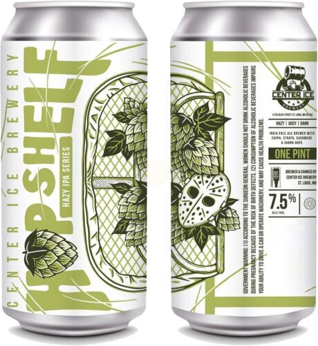 Center Ice Hop Shelf Hazy IPA 4 Pack Cans