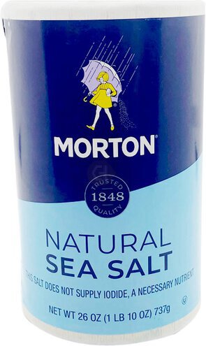 Mortons Natural Sea Salt