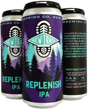 New Trail Replenish IPA 16oz Cans