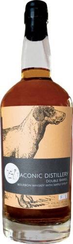 Taconic Distillery Double Barrel Bourbon Whiskey with Maple Syrup