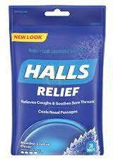 Halls Mentho Lyptus Strawberry 30 Ct