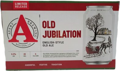 Avery Old Jubilation Old Ale 12oz Cans