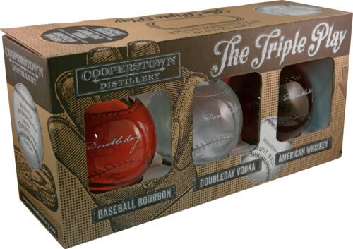 Combo: Cooperstown Distillery 750mL Triple Play Gift Pack