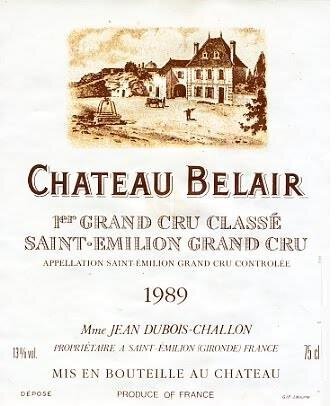 Château Belair Saint-Émilion