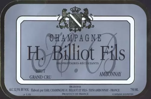 Henri Billiot Champagne Brut Reserve