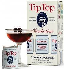 Tip Top Manhattan Rya Whiskey