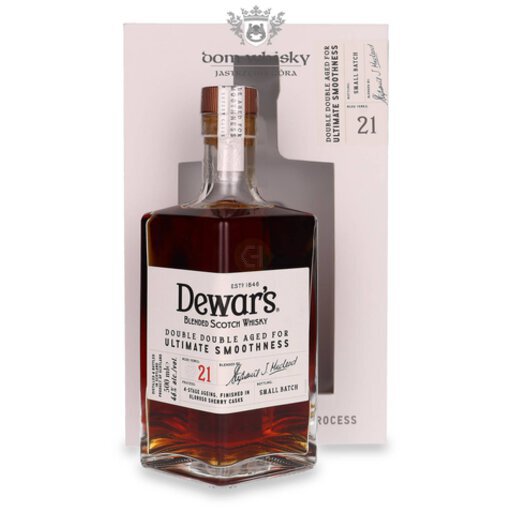 ウイスキー Dewar's Double Double Aged 21 Years Dewar's Double Double 21 Year Whisky Finished in Oloroso
