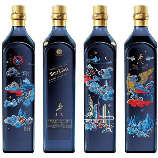 Johnnie Walker Blue Label 特別限定版 TIGER Johnnie Walker Blue Label The Year Of Tiger 2022 - Wine Gallery
