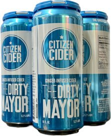 Citizen Cider Dirty Mayor Hard Cider 16oz Cans