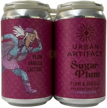 Urban Artifact Sugar Plum & Vanilla Frt Tart 12oz Cans