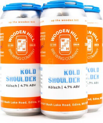 Wooden Hill Kold Shoulder Kolsch Cans
