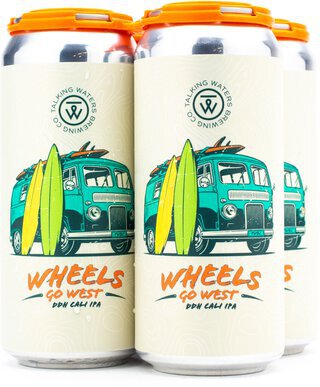 Talking Waters Brewing Wheels Go West Ddh Cali Ipa
