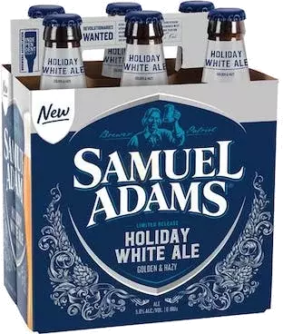 SAMUEL ADAMS HOLIDAY WHITE ALE