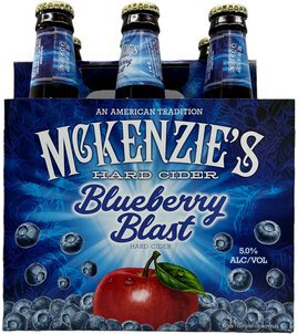 Mckenzie's Bluberry Blast Hard Cider 12oz Btls