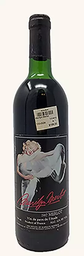 Marilyn Monroe Wines Merlot 1987 - WineBank, Menlo Park, CA
