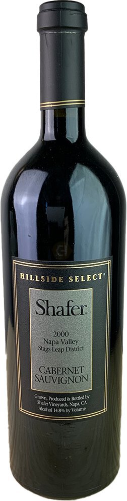 シェーファー ヒルサイド セレクト 2000 Shafer 2000 Shafer Cabernet Sauvignon Hillside Select - CellarTracker