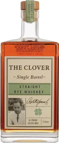 The Clover Whiskey 4 Year Old Single Barrel Straight Rye Whiskey