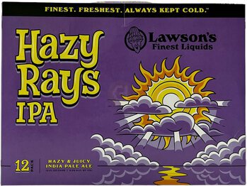 Lawsons Hazy Rays IPA 12oz Cans