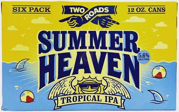 Two Roads Summer Heaven Tropical IPA 12oz Cans