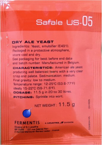 Safale Us 05 Dry Yeast