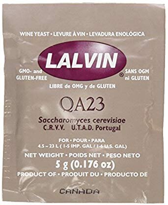 Lalvin Qa23 Dry Wine Yeast
