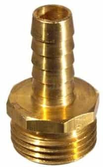 Brass Hose Male X 1/2 Barb