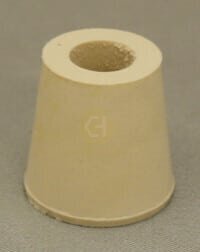 Drilled Rubber Stopper