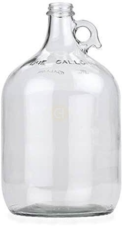 One Gallon Glass Jug Clear