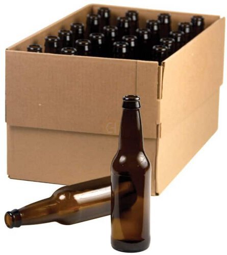 Amber Beer Bottles 24 Cs