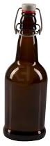 12x1l Amber Swing Top Bottle