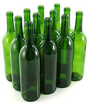 Green Wine Bottles