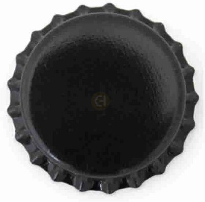 Oxygen Barrier Black Crown Caps 144 Bag