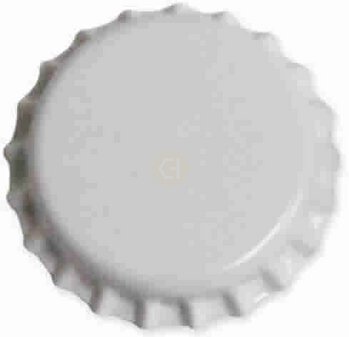 Oxygen Barrier White Crown Caps 144 Bag