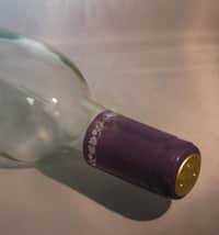 Pvc Shrink Capsules Purple Silver Grapes