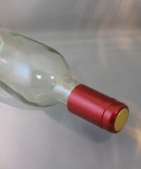 Pvc Shrink Capsules Metallic Ruby Red