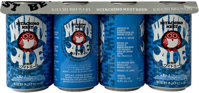 Hitachino Nestbier White Ale Japanese Beer 12oz Cans