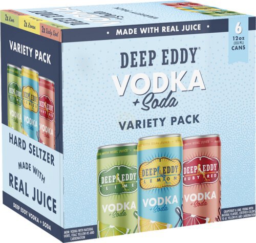 Combo: Deep Eddy Vodka Soda Variety Pack