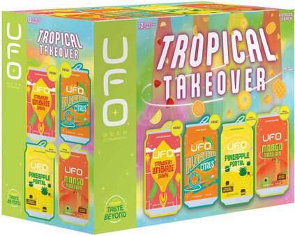 Harpoon Ufo Tropical Takeover Variety 2/12/12oz Can