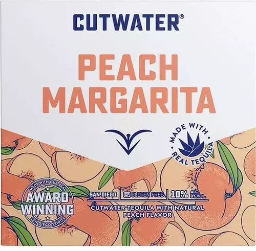 Cutwater Margarita Peach 6/4/12oz Can