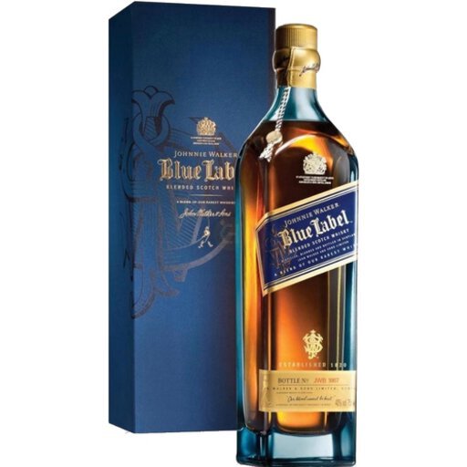 Johnnie Walker Blue Label 2本セット Johnnie Walker Blue Label 750ml Gift Set With 2 Glasses