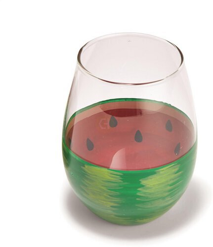 WATERMELON STEMLESS WINE GLASS
