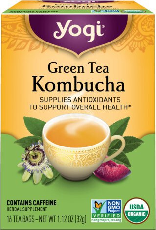 Yogi Green Tea Kombucha Tea