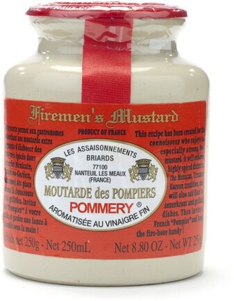 250g Pommery Moutarde Des Pompiers Spicy Mustard