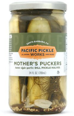 Pacific Pickle Mother's Puckers Pickles Halves