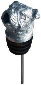 Menagerie Wine Pourer Aerator Bulldog