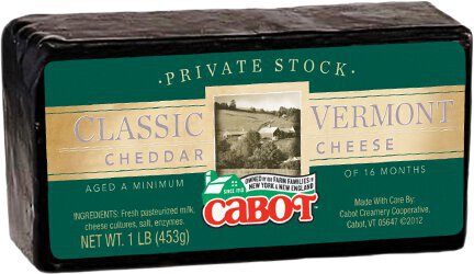 Cabot Private Stock Cheddar 8o